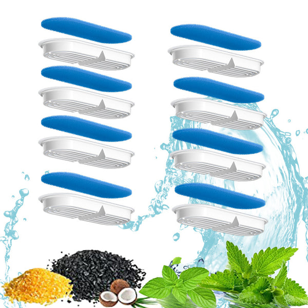 8 Replacement Filters Blue-White
