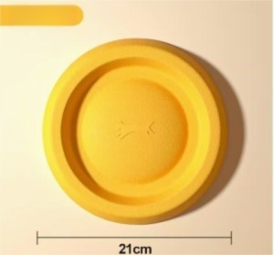 Dog Rubber Tire Flyer Dog Toy, Frisbee, Lightweight