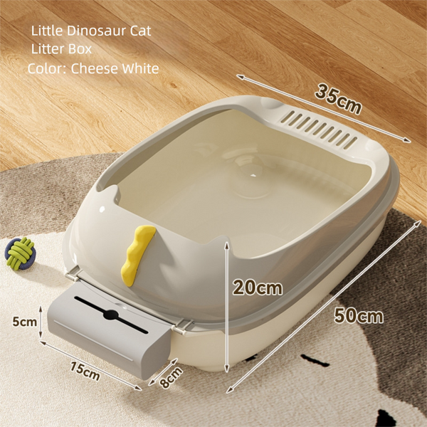 Cat Litter Box Pan 50x35x20CM