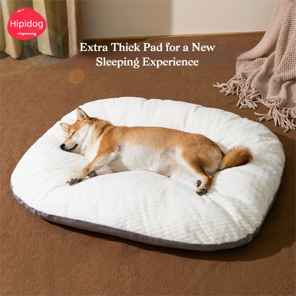 Coral fleece Dog Beds for Large Dogs, Washable 95x75CM